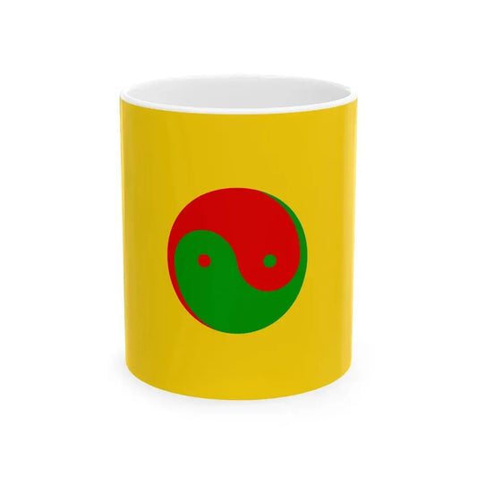 Flag of the Xinminhui 1938-1940 (China) White Coffee Mug 11oz - Go Mug Yourself