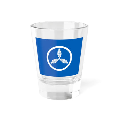 Flag of the Yamauchi Lords of Kouchi in Tosa Province A (Japan) Shot Glass 1.5oz 1.5oz - Go Mug Yourself