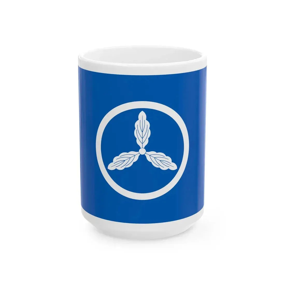 Flag of the Yamauchi Lords of Kouchi in Tosa Province A (Japan) White Coffee Mug 15oz - Go Mug Yourself