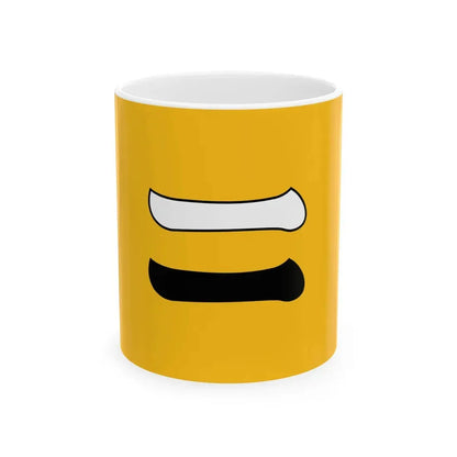 Flag of the Yamauchi Lords of Kouchi in Tosa Province B (Japan) White Coffee Mug 11oz - Go Mug Yourself