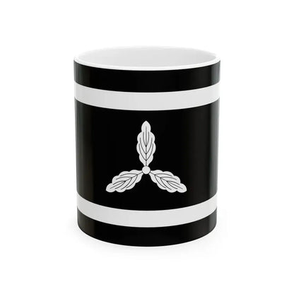 Flag of the Yamauchi Lords of Kouchi in Tosa Province C (Japan) White Coffee Mug 11oz - Go Mug Yourself