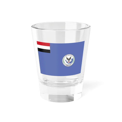 Flag of the Yemeni Air Force (Yemen) Shot Glass 1.5oz 1.5oz - Go Mug Yourself