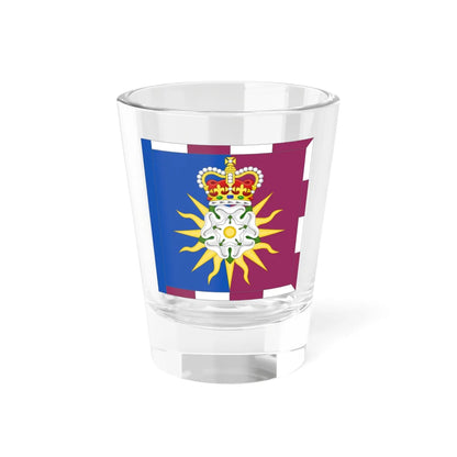 Flag of the York Herald of Arms (United Kingdom) Shot Glass 1.5oz 1.5oz - Go Mug Yourself