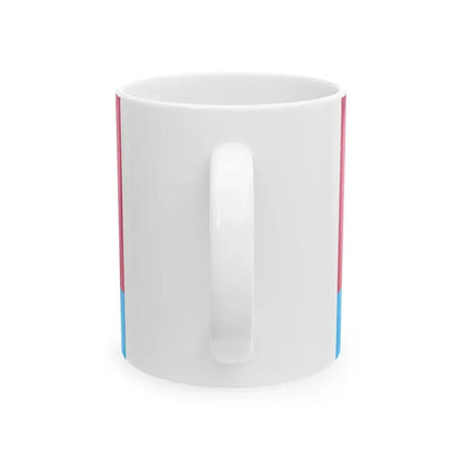 Flag of the Young Hebrews (Israel) White Coffee Mug - Go Mug Yourself
