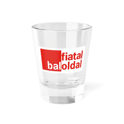 Flag of the Young Left-wing Hungary (Hungary) Shot Glass 1.5oz 1.5oz - Go Mug Yourself
