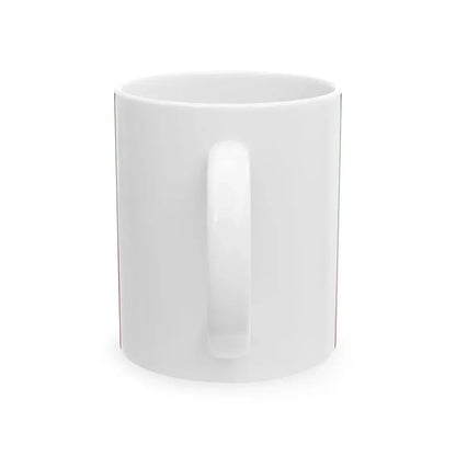 Flag of the Zapotec Peoples (Mexico) White Coffee Mug - Go Mug Yourself