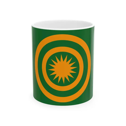 Flag of the Zhuang people (China) White Coffee Mug 11oz - Go Mug Yourself