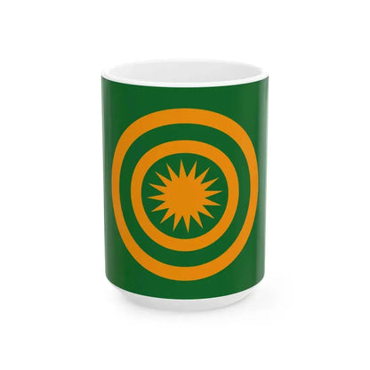 Flag of the Zhuang people (China) White Coffee Mug 15oz - Go Mug Yourself