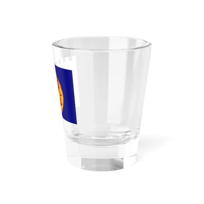 Flag of Thessaloniki (Greece) Shot Glass 1.5oz - Go Mug Yourself