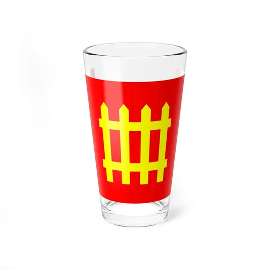 Flag of Thones (France) Pint Glass 16oz 16oz - Go Mug Yourself