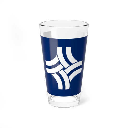 Flag of Thornton Colorado (United States) Pint Glass 16oz 16oz - Go Mug Yourself