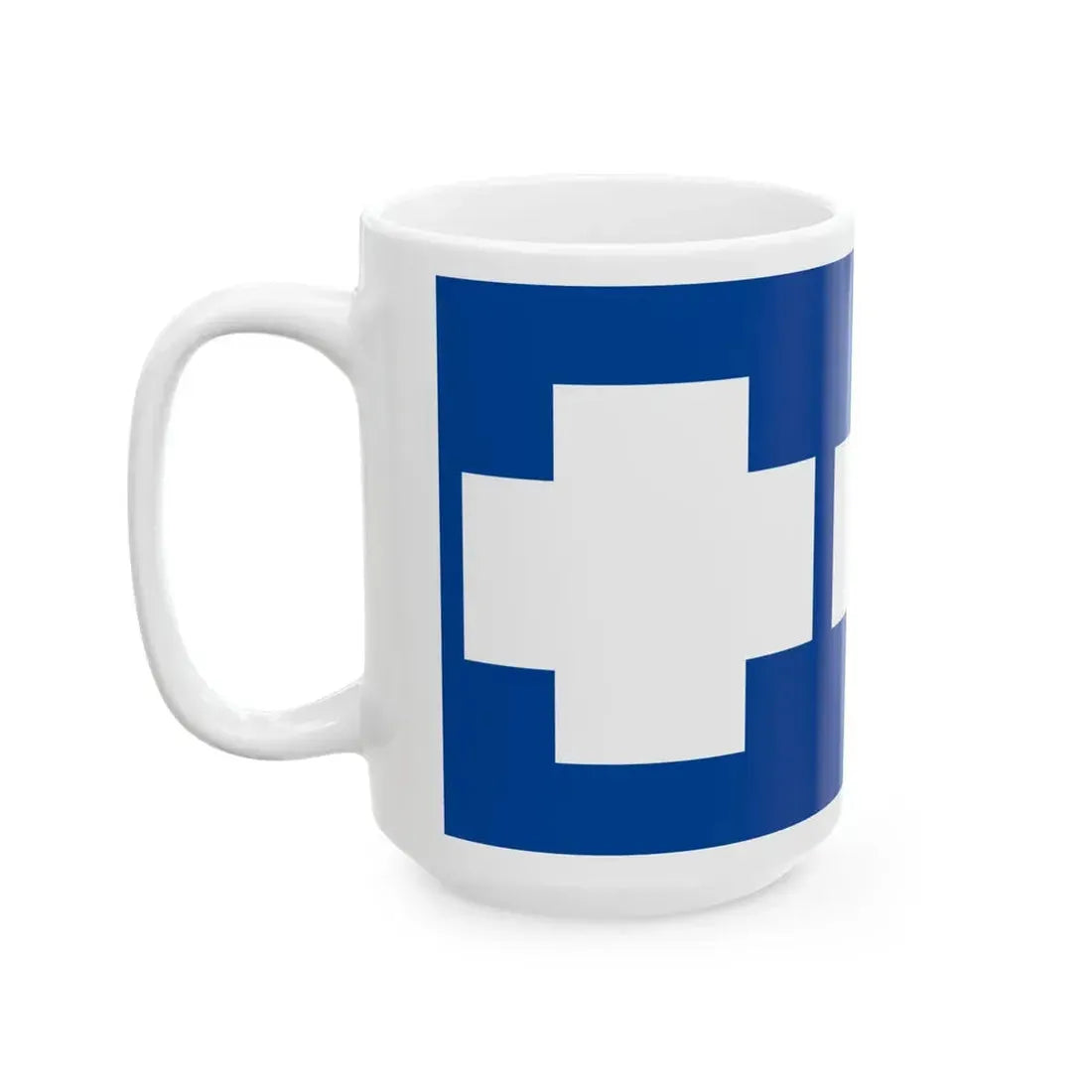 Flag of Thrace district (Greece) White Coffee Mug - Go Mug Yourself