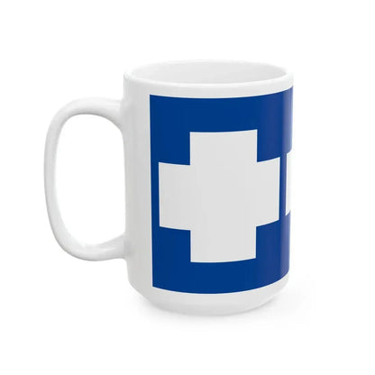 Flag of Thrace district (Greece) White Coffee Mug - Go Mug Yourself