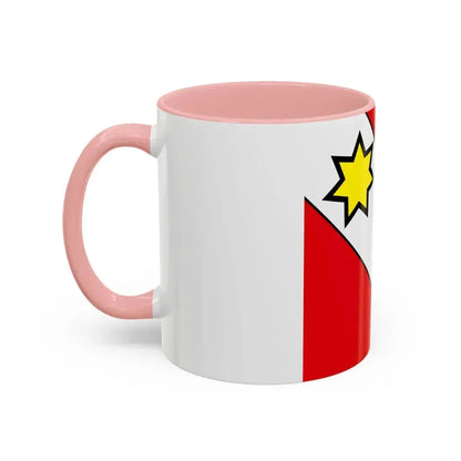 Flag of Thun Switzerland - Accent Coffee Mug - Go Mug Yourself