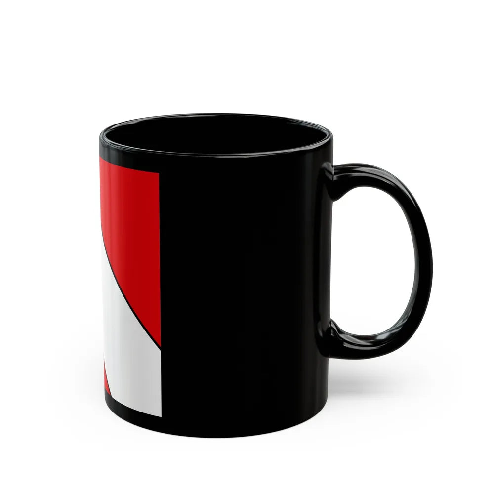 Flag of Thun Switzerland - Black Coffee Mug-Go Mug Yourself