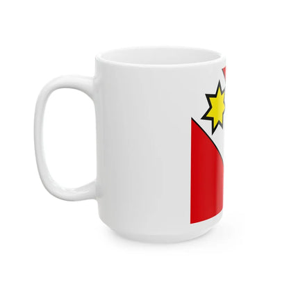 Flag of Thun Switzerland - White Coffee Mug-Go Mug Yourself