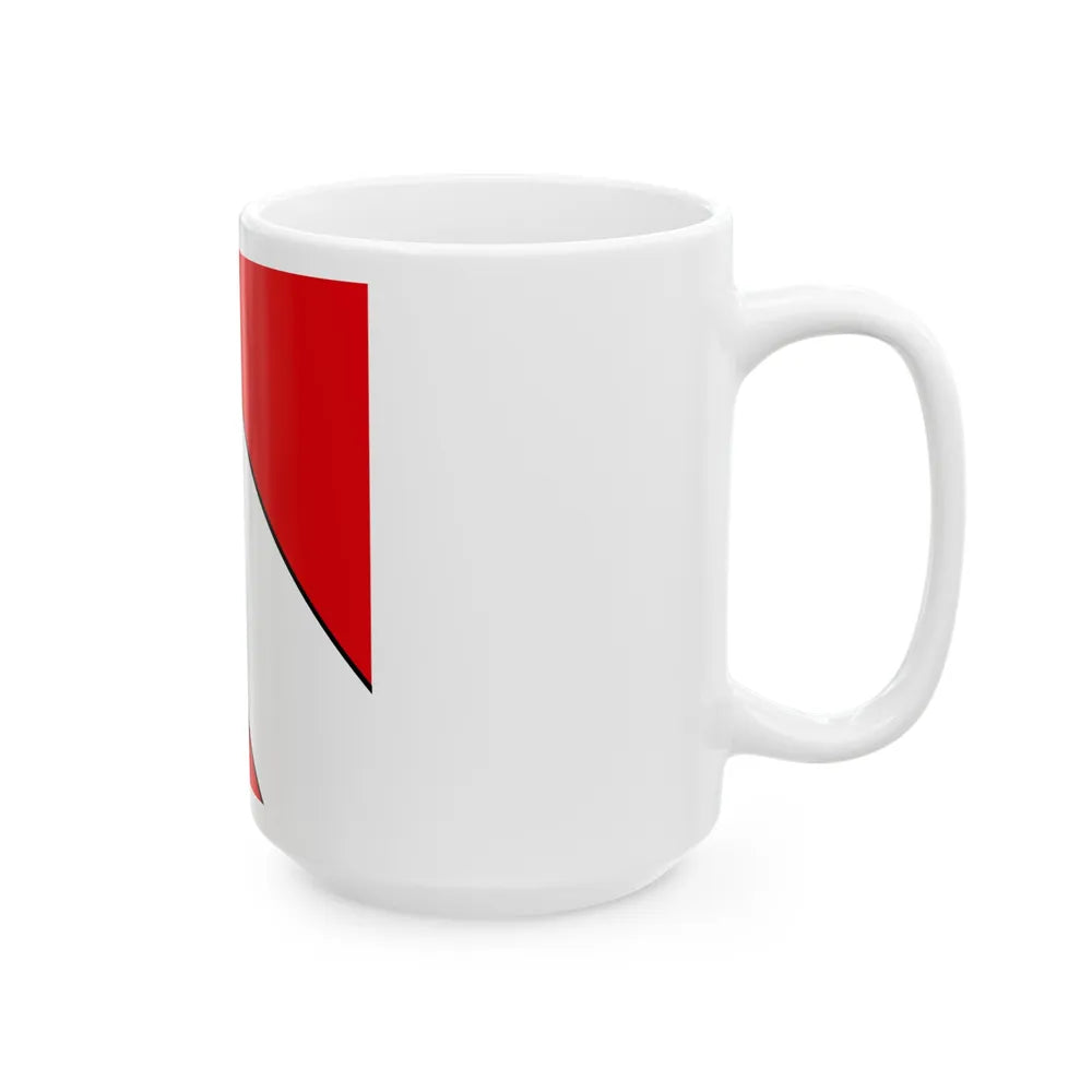 Flag of Thun Switzerland - White Coffee Mug-Go Mug Yourself