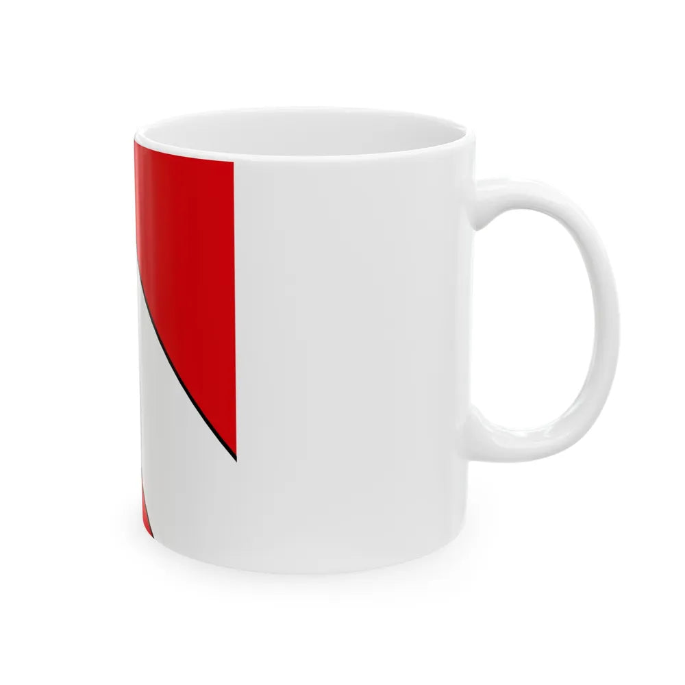 Flag of Thun Switzerland - White Coffee Mug-Go Mug Yourself