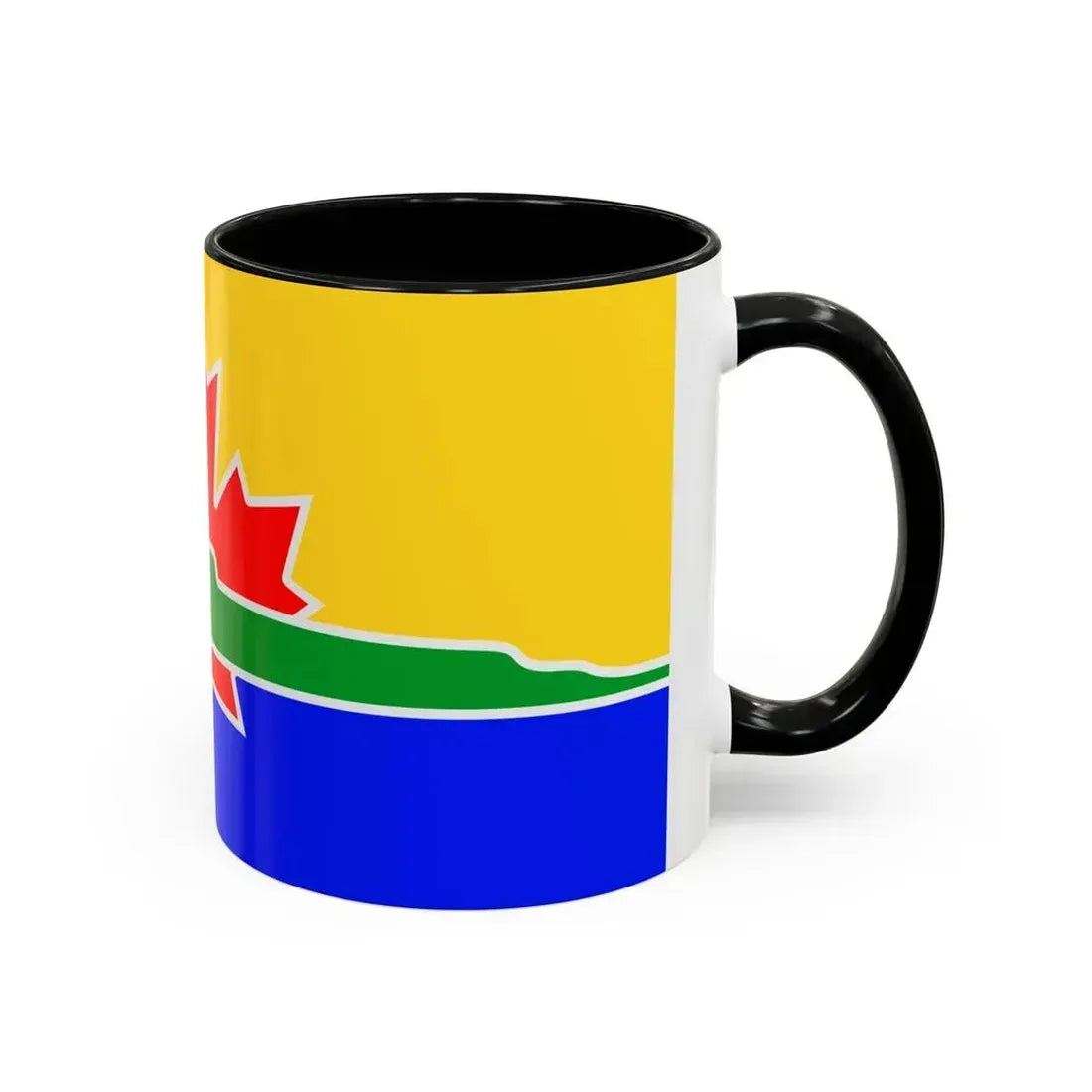 Flag of Thunder Bay Canada - Accent Coffee Mug - Go Mug Yourself