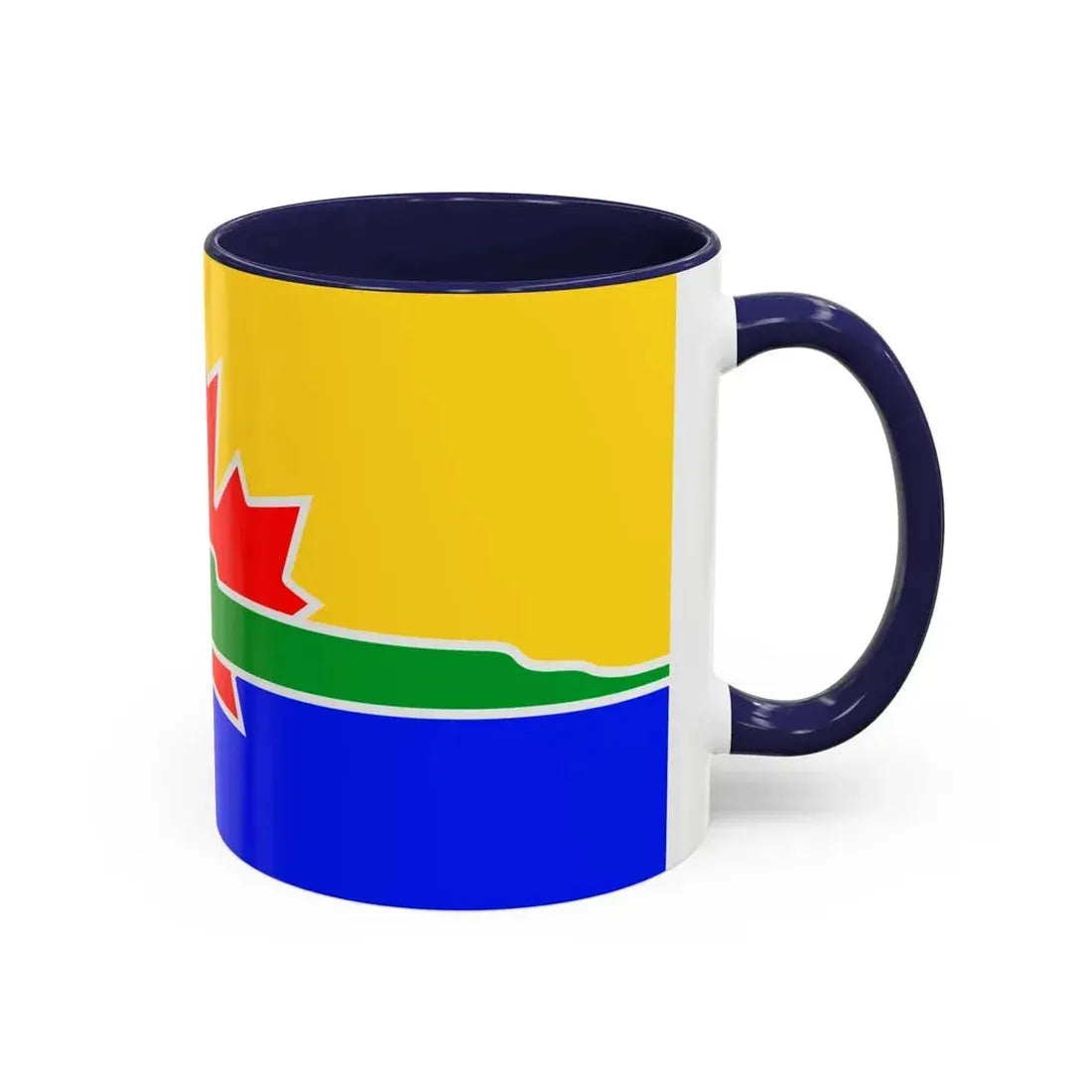 Flag of Thunder Bay Canada - Accent Coffee Mug - Go Mug Yourself