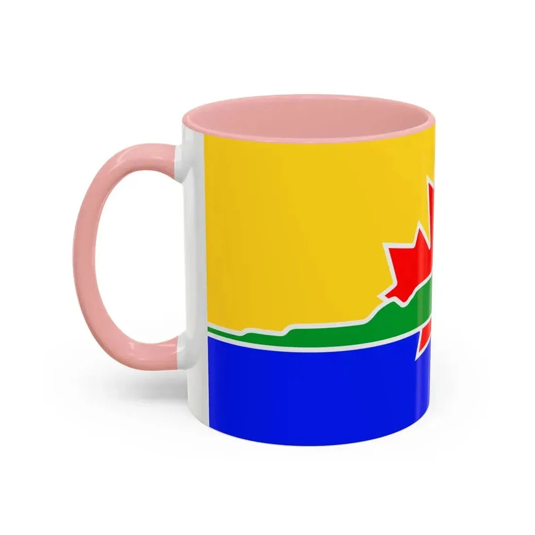 Flag of Thunder Bay Canada - Accent Coffee Mug - Go Mug Yourself