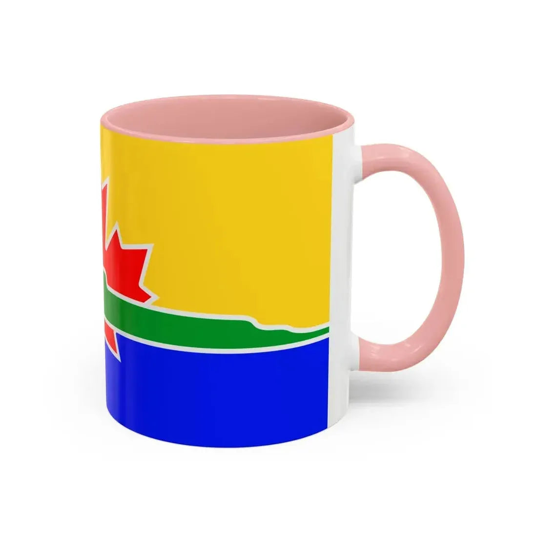 Flag of Thunder Bay Canada - Accent Coffee Mug - Go Mug Yourself
