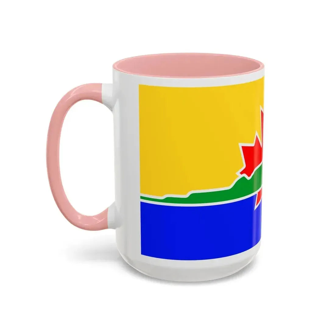 Flag of Thunder Bay Canada - Accent Coffee Mug - Go Mug Yourself