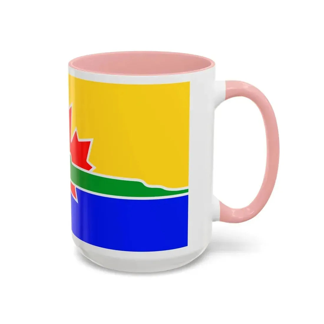 Flag of Thunder Bay Canada - Accent Coffee Mug - Go Mug Yourself