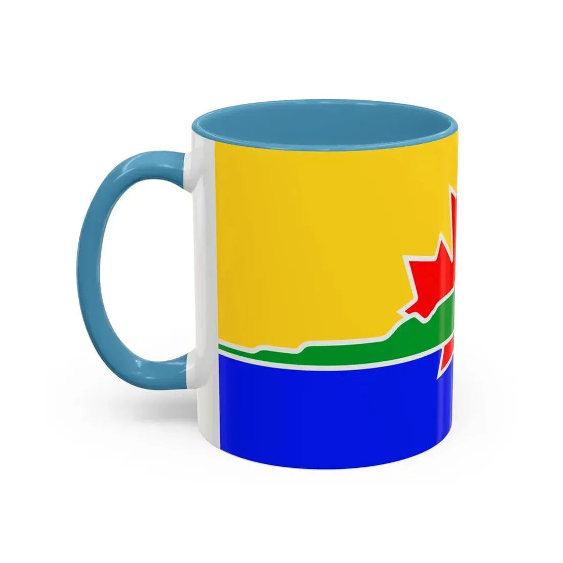 Flag of Thunder Bay Canada - Accent Coffee Mug - Go Mug Yourself