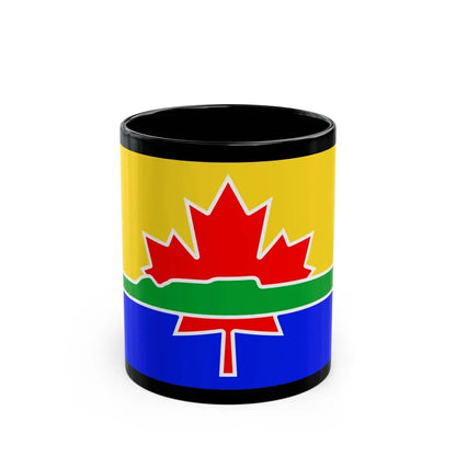 Flag of Thunder Bay Canada - Black Coffee Mug 11oz - Go Mug Yourself