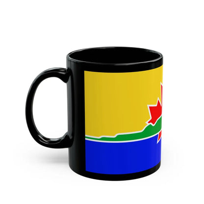 Flag of Thunder Bay Canada - Black Coffee Mug-Go Mug Yourself