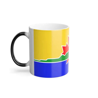 Flag of Thunder Bay Canada - Color Changing Coffee Mug - Go Mug Yourself
