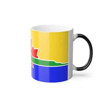 Flag of Thunder Bay Canada - Color Changing Coffee Mug - Go Mug Yourself