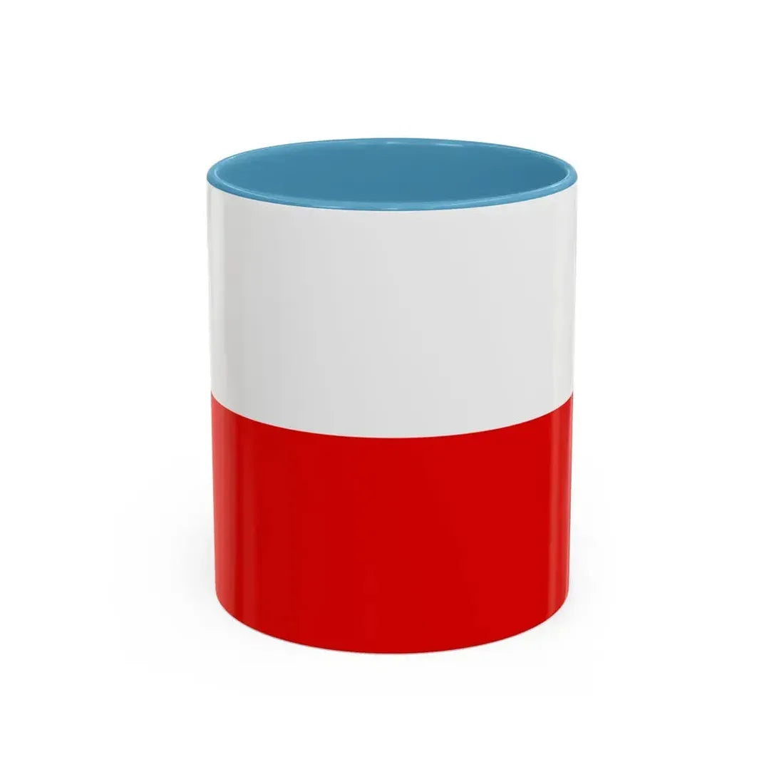 Flag of Thuringia Germany - Accent Coffee Mug 11oz Light Blue - Go Mug Yourself