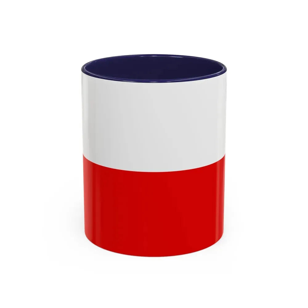Flag of Thuringia Germany - Accent Coffee Mug 11oz Navy - Go Mug Yourself
