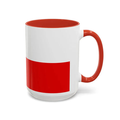 Flag of Thuringia Germany - Accent Coffee Mug - Go Mug Yourself