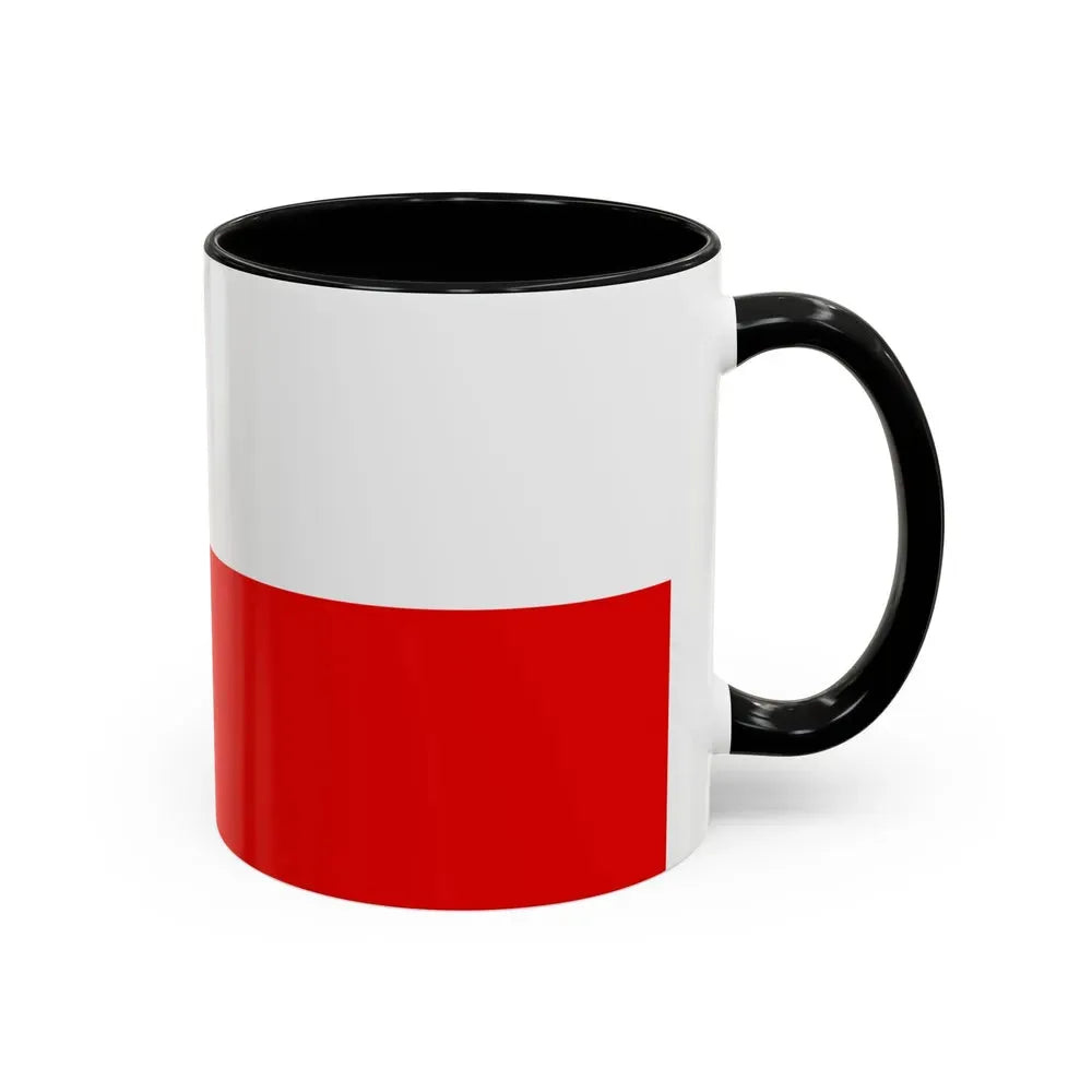 Flag of Thuringia Germany - Accent Coffee Mug - Go Mug Yourself