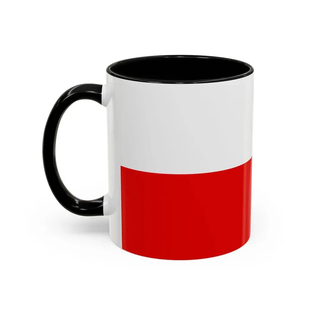 Flag of Thuringia Germany - Accent Coffee Mug - Go Mug Yourself