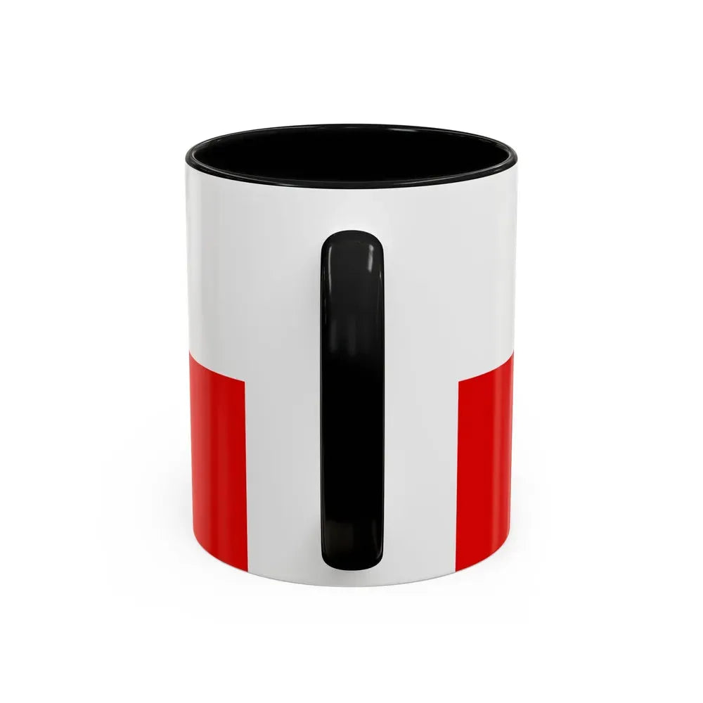 Flag of Thuringia Germany - Accent Coffee Mug - Go Mug Yourself