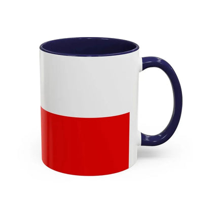 Flag of Thuringia Germany - Accent Coffee Mug - Go Mug Yourself