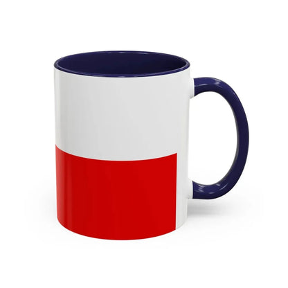 Flag of Thuringia Germany - Accent Coffee Mug - Go Mug Yourself