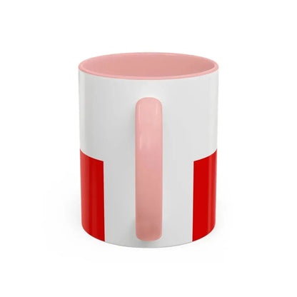 Flag of Thuringia Germany - Accent Coffee Mug - Go Mug Yourself