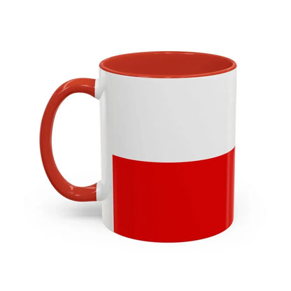 Flag of Thuringia Germany - Accent Coffee Mug - Go Mug Yourself