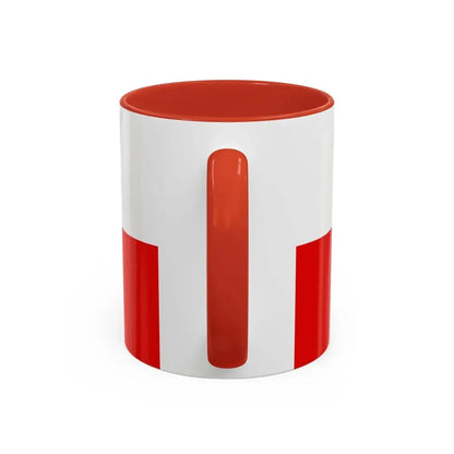 Flag of Thuringia Germany - Accent Coffee Mug - Go Mug Yourself