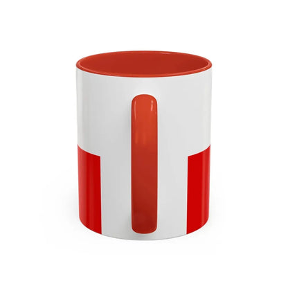 Flag of Thuringia Germany - Accent Coffee Mug - Go Mug Yourself