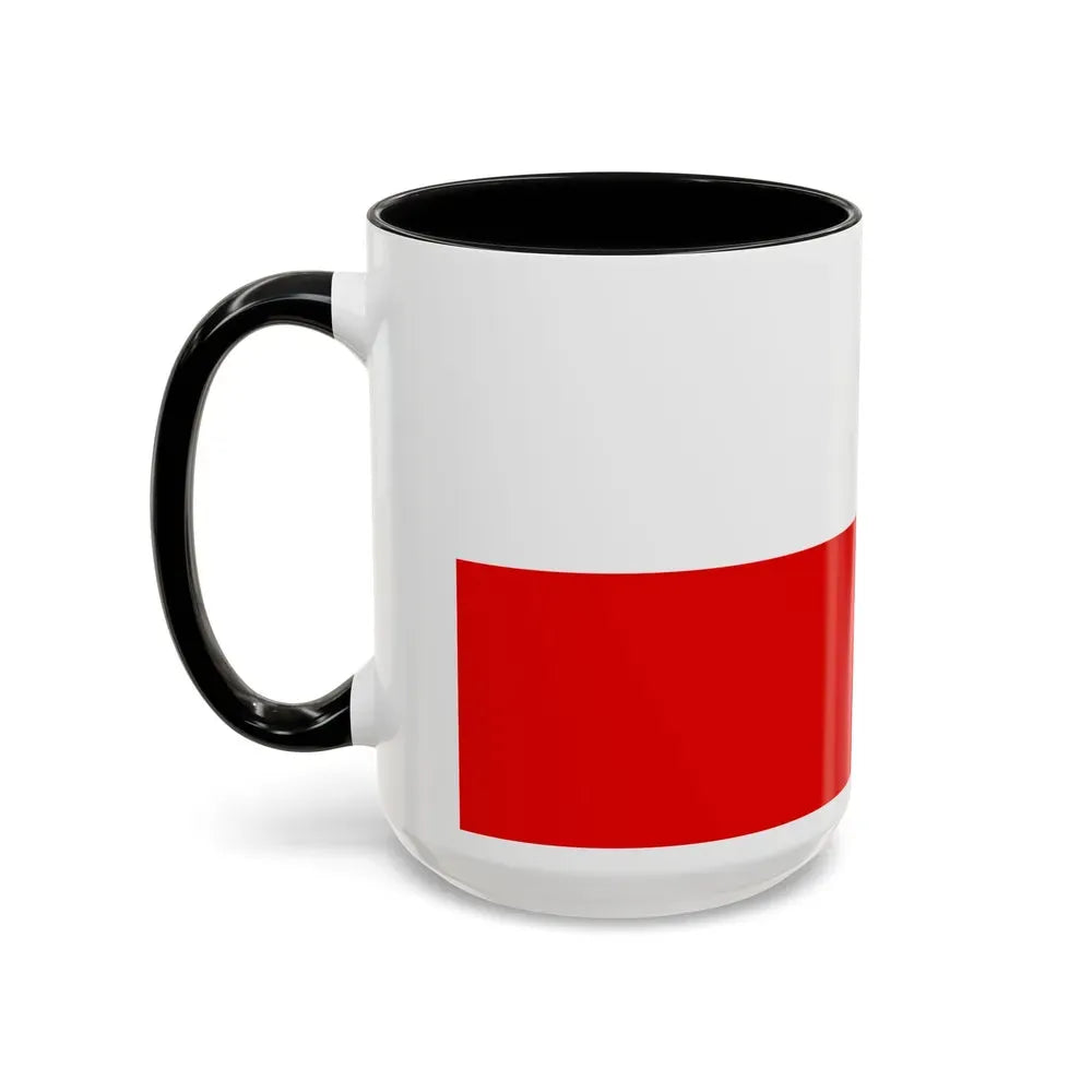 Flag of Thuringia Germany - Accent Coffee Mug - Go Mug Yourself