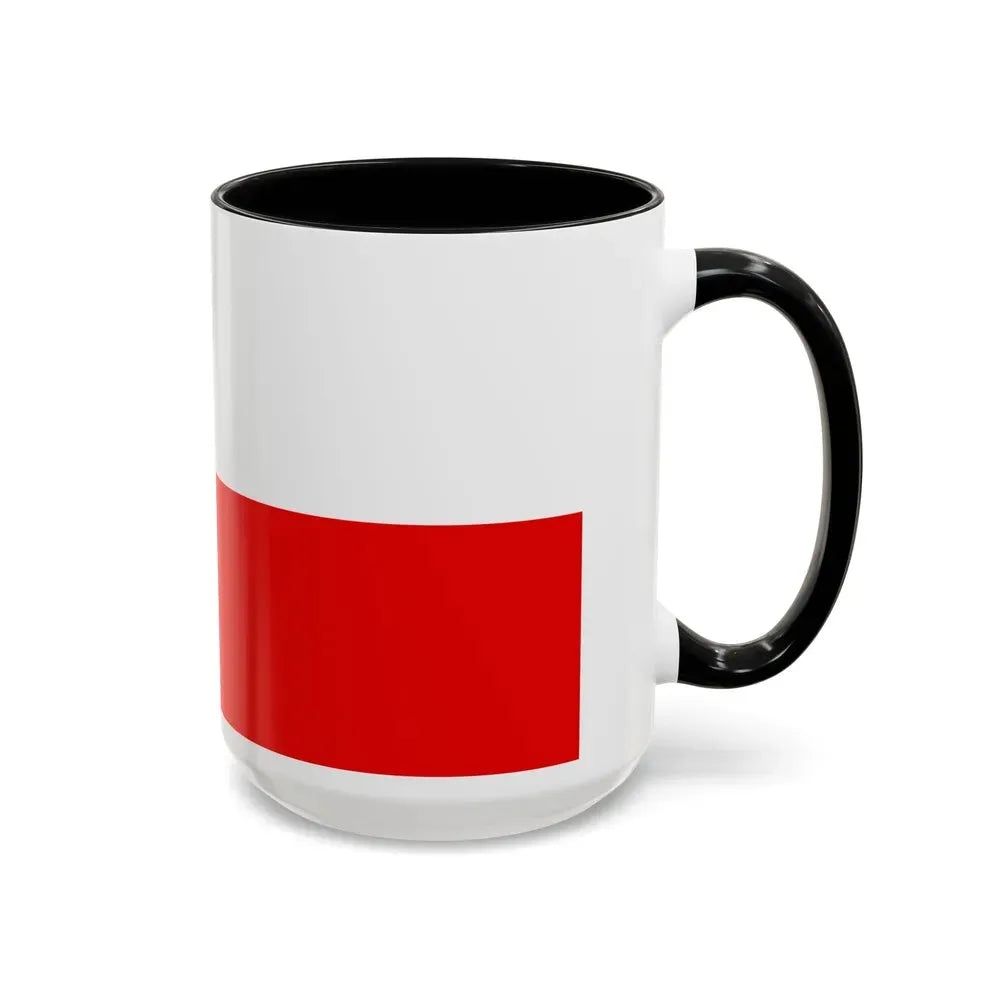 Flag of Thuringia Germany - Accent Coffee Mug - Go Mug Yourself