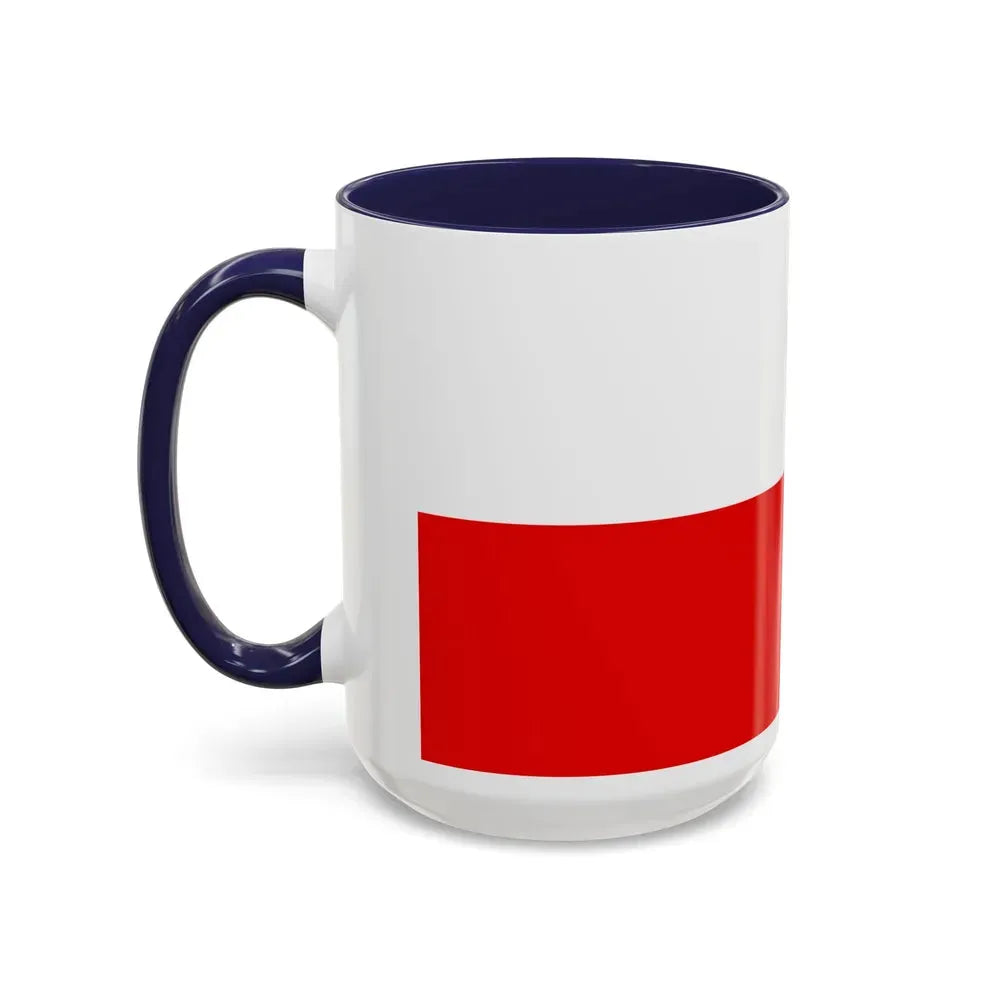 Flag of Thuringia Germany - Accent Coffee Mug - Go Mug Yourself