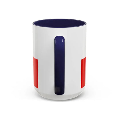Flag of Thuringia Germany - Accent Coffee Mug - Go Mug Yourself