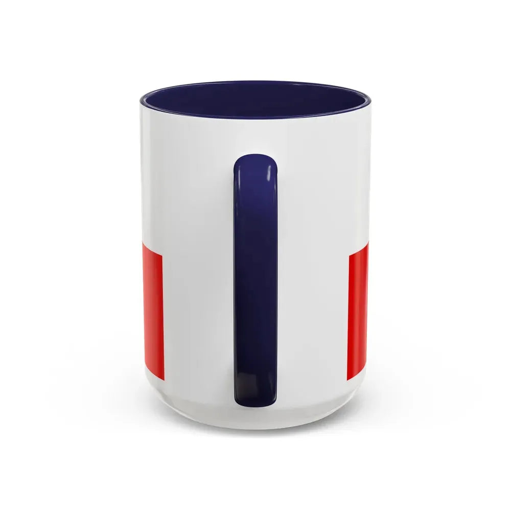 Flag of Thuringia Germany - Accent Coffee Mug - Go Mug Yourself